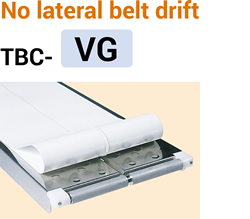 No lateral belt drift TBC-VG