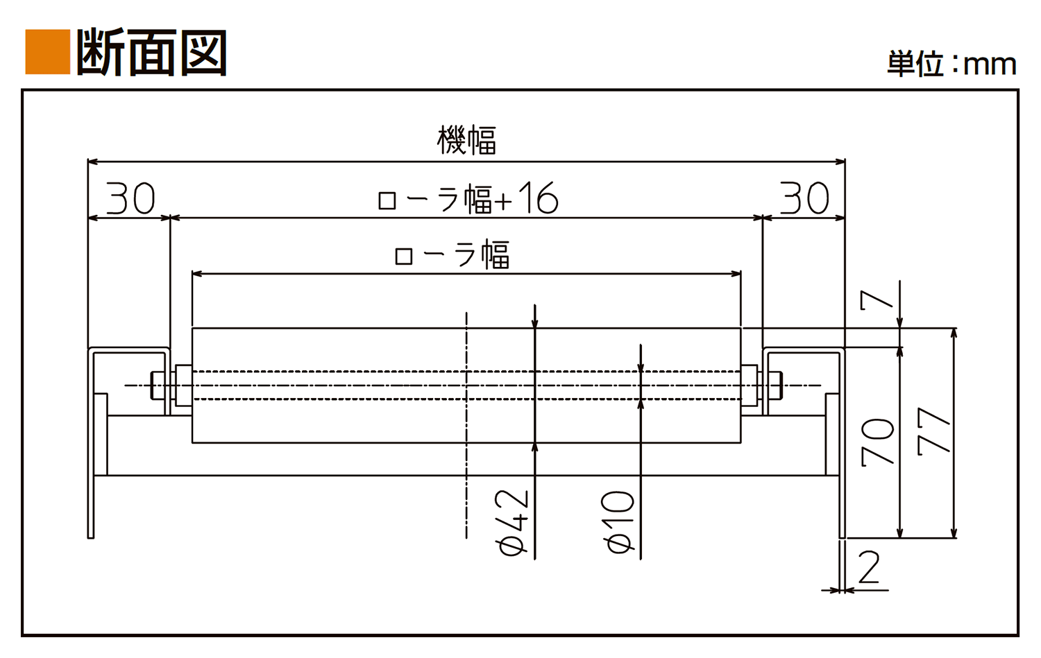 フレーム断面図-0