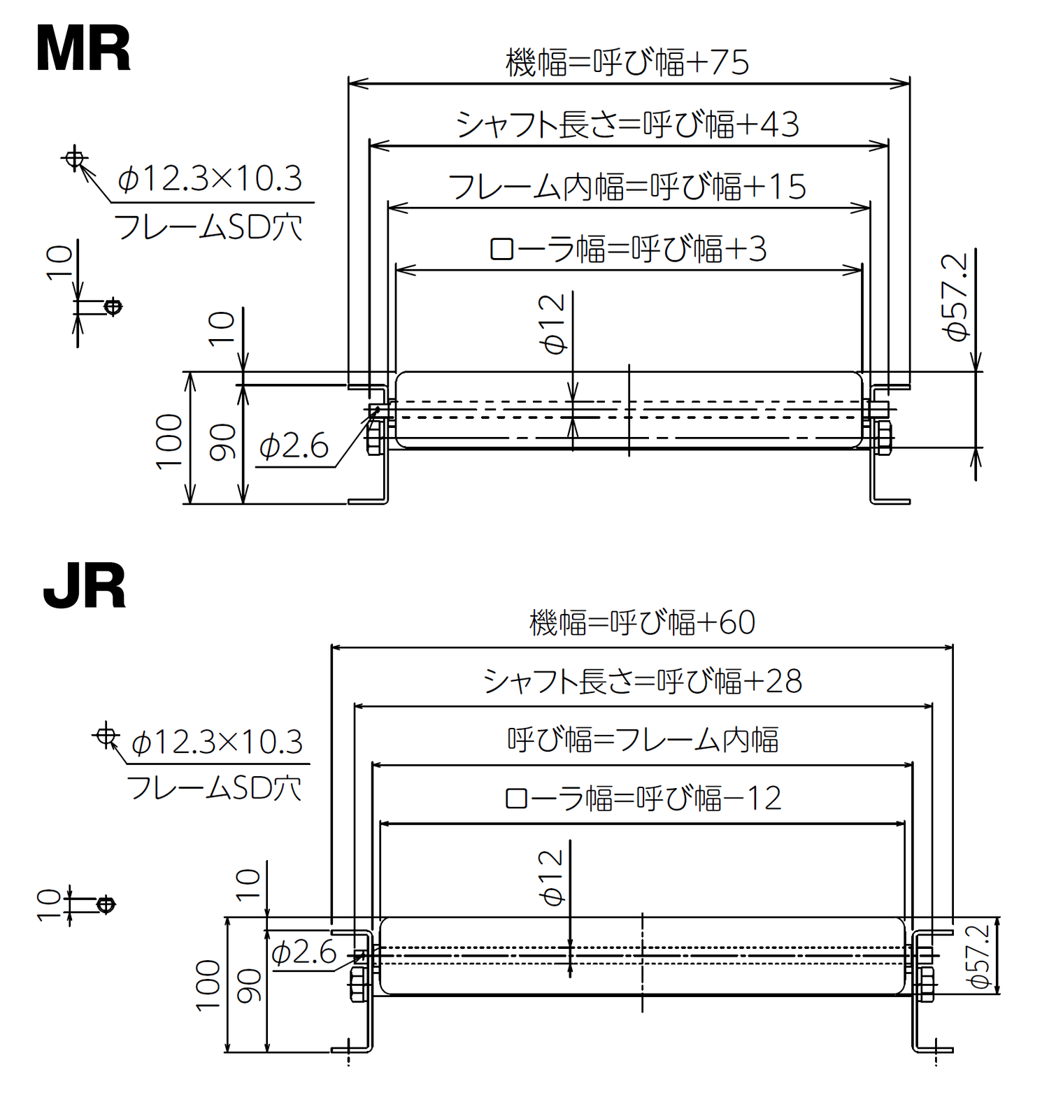 MR5721/JR5721 －フリーローラコンベヤ ｜搬送コンベヤ・コンベア製造