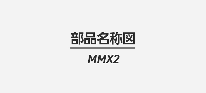 MMX2部品名称図